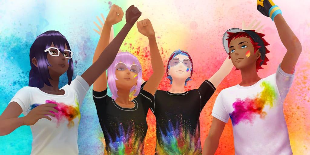 festival of colors free avatar items pokemon go