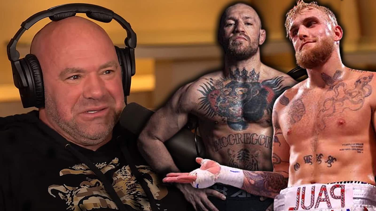 Dana White McGregor vs Paul