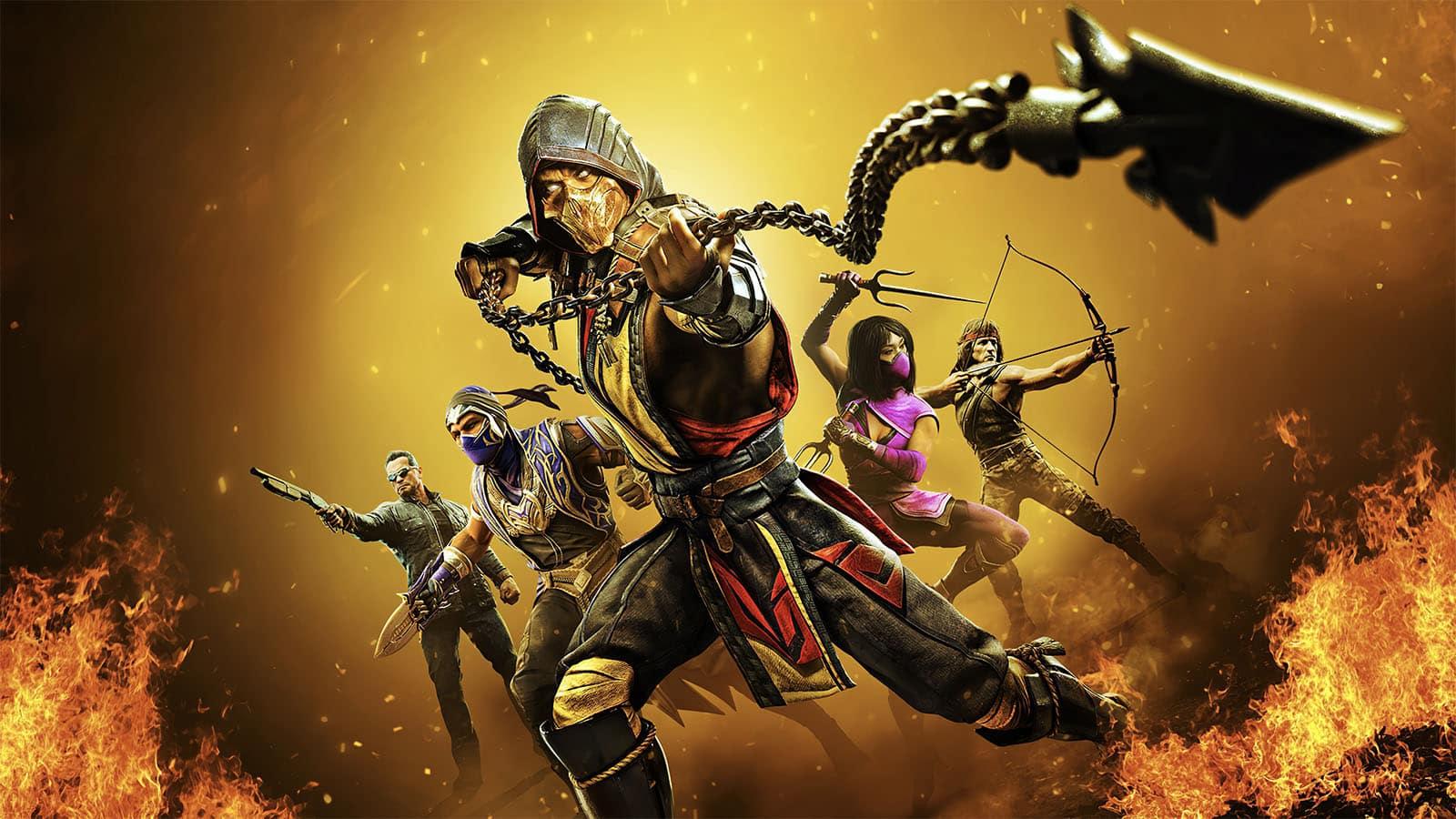 Scorpion in Mortal Kombat 11