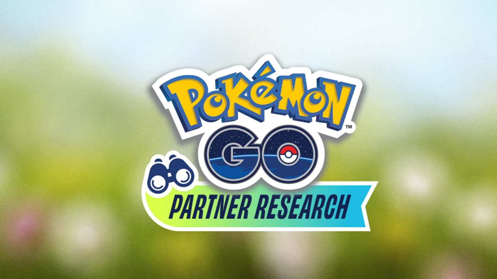 Pokemon Go Partner Research