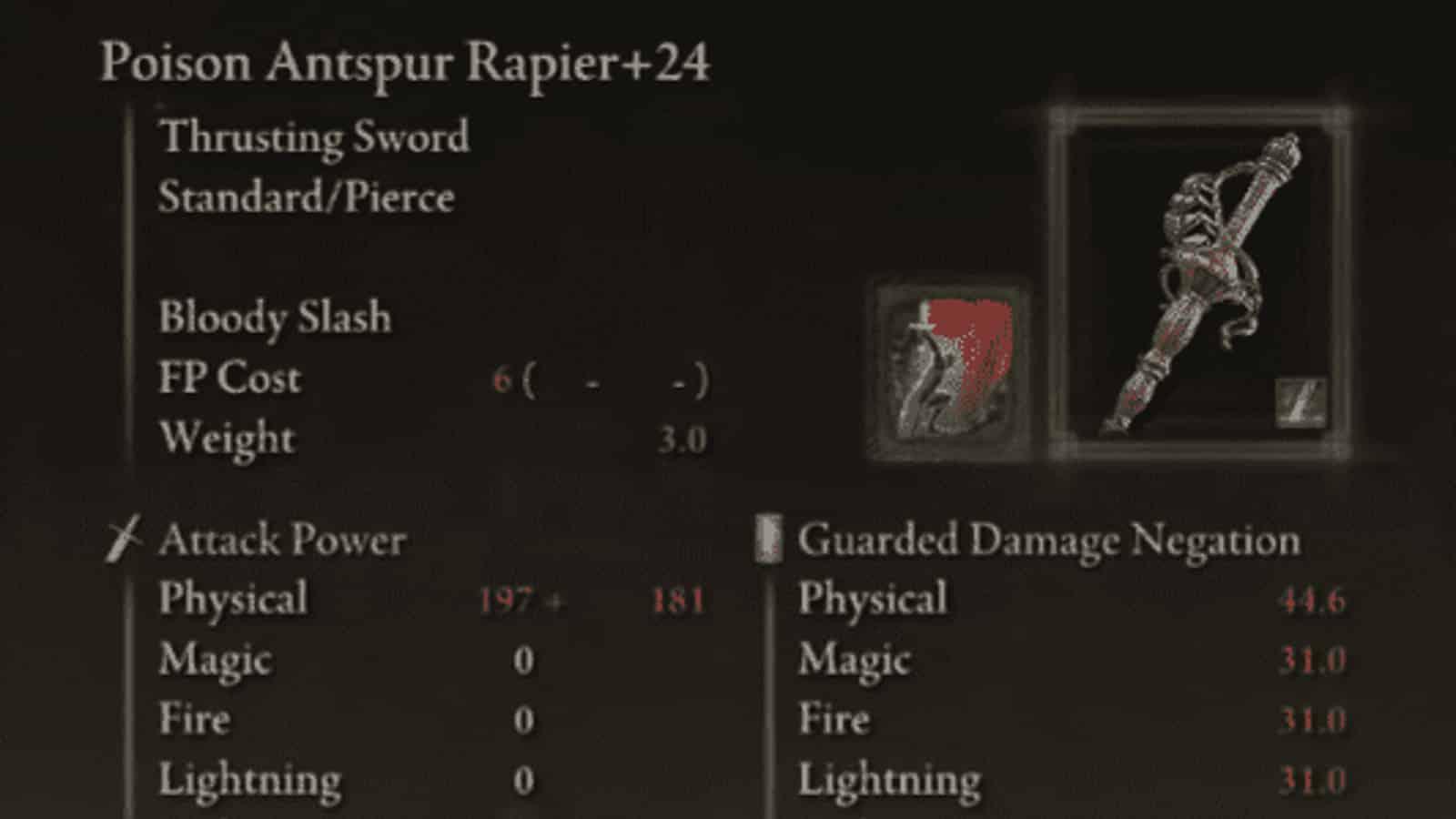 antspur rapier