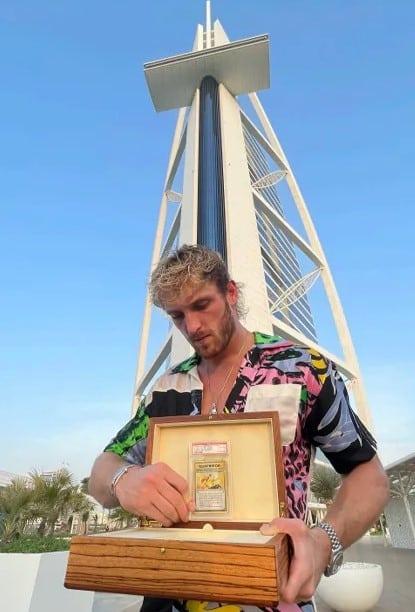 logan paul pokemon card dubai