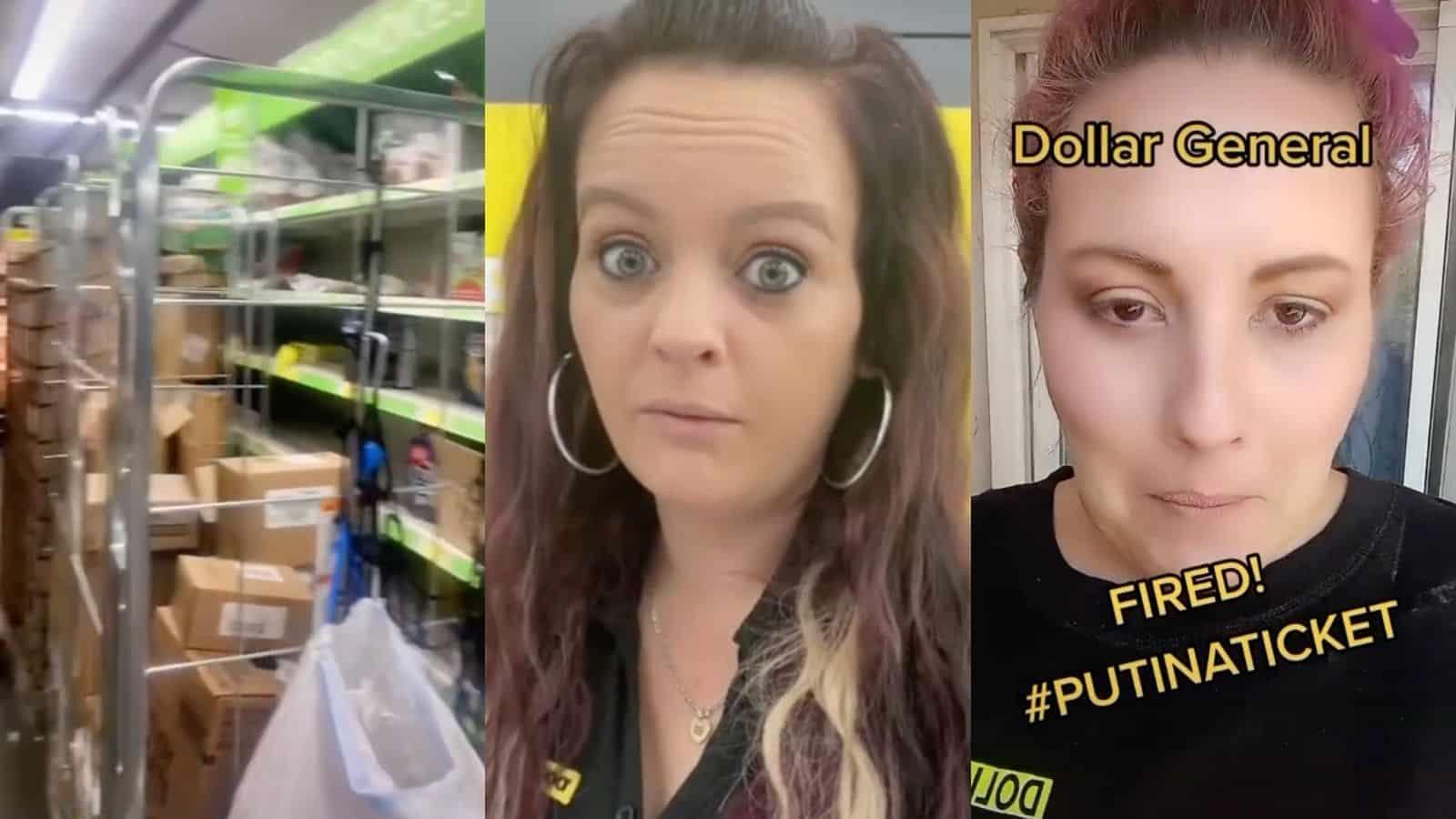 viral tiktok of dollar general manager