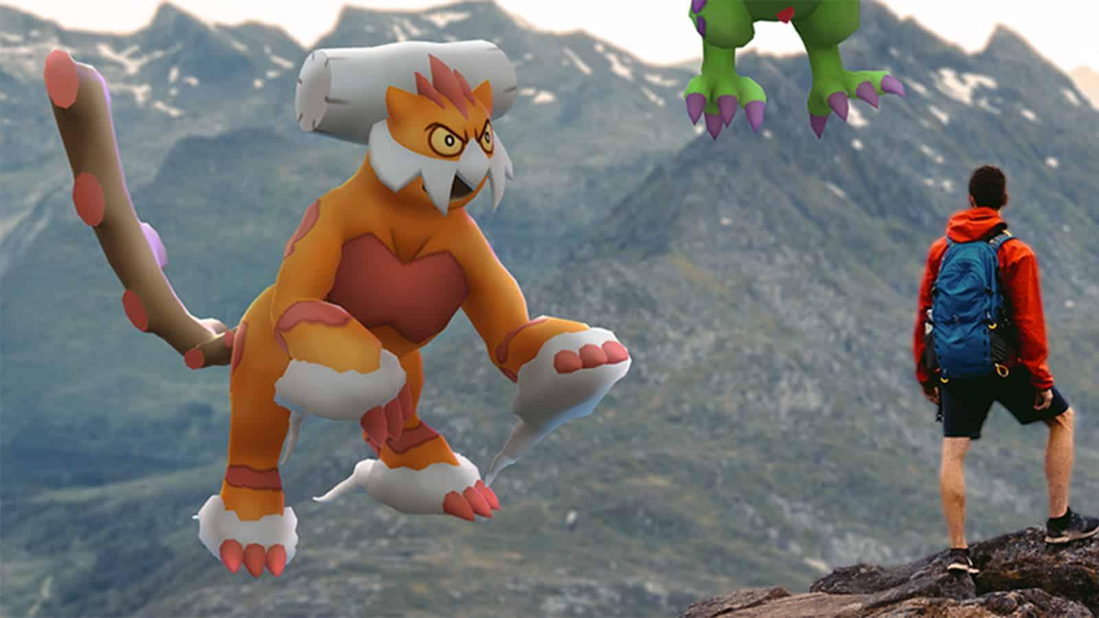 Therian Forme Landorus appearing in Pokemon Go