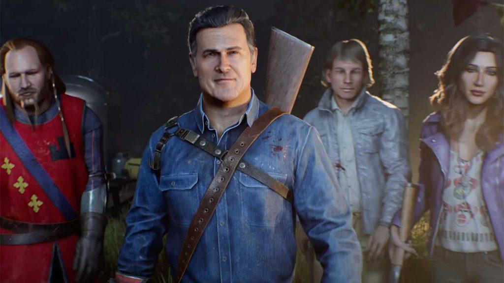 Evil Dead characters facing characters