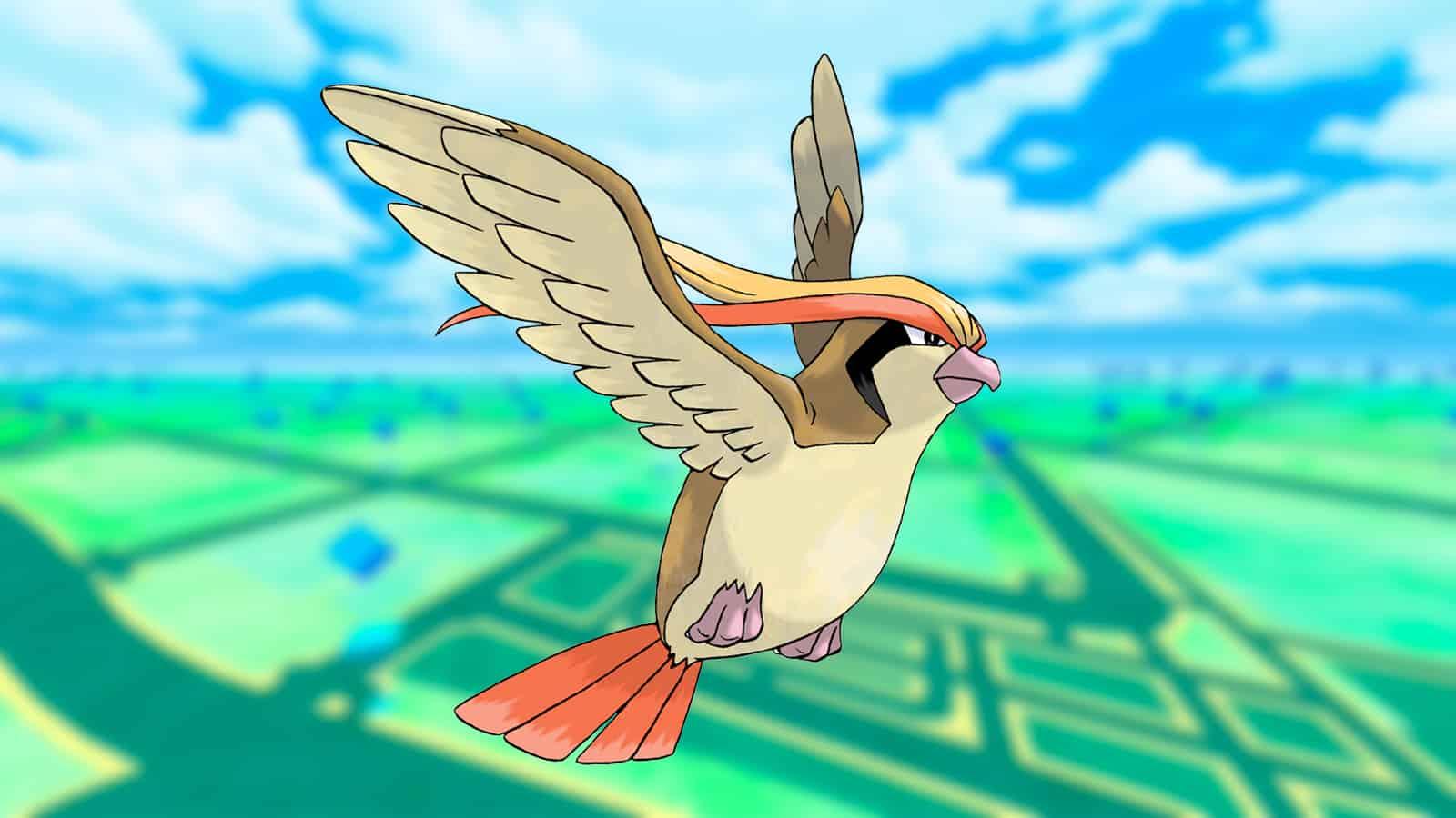 Pidgeot in the Pokemon Go Kanto Cup