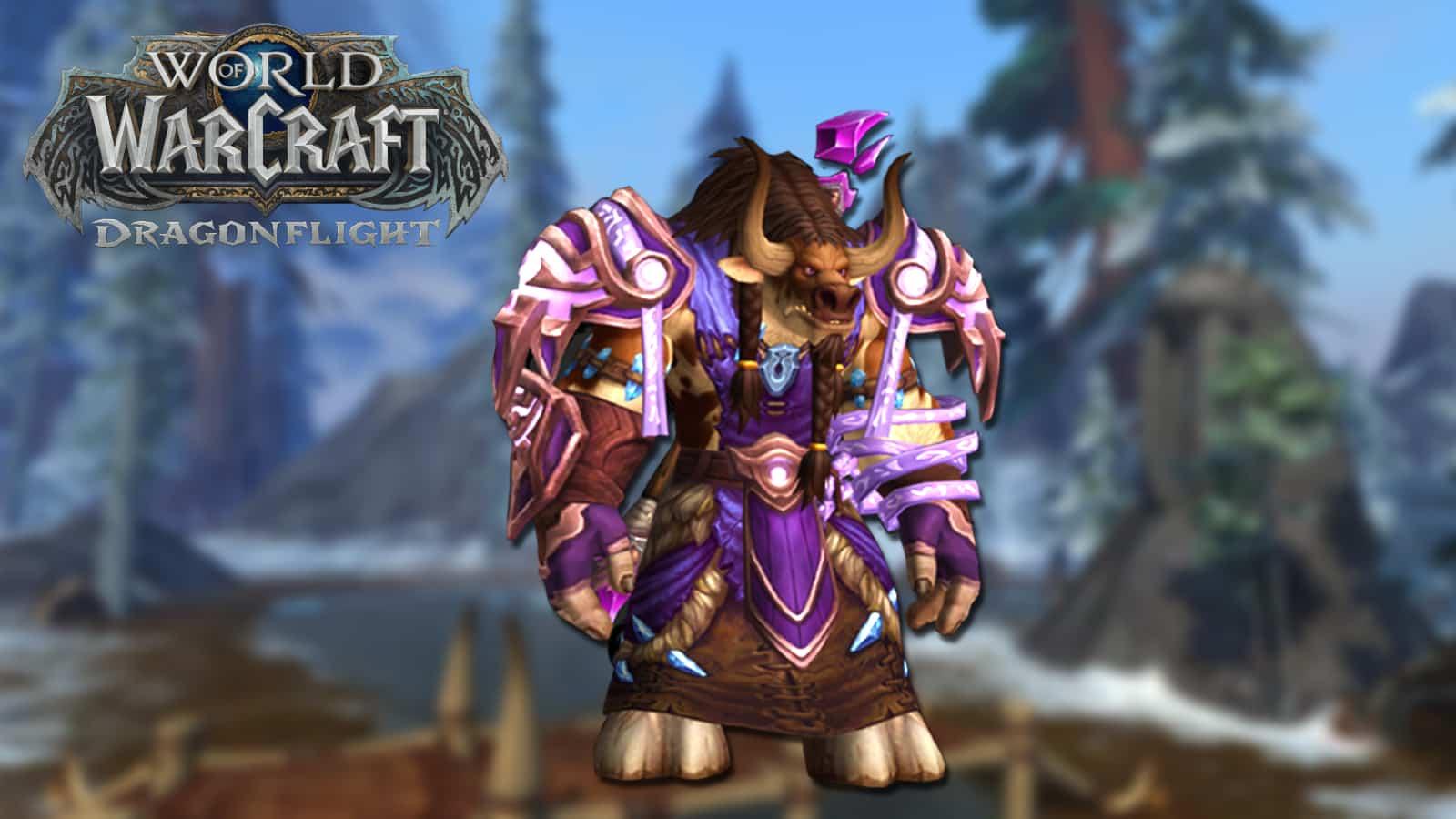 warcraft dragonflight tauren mage