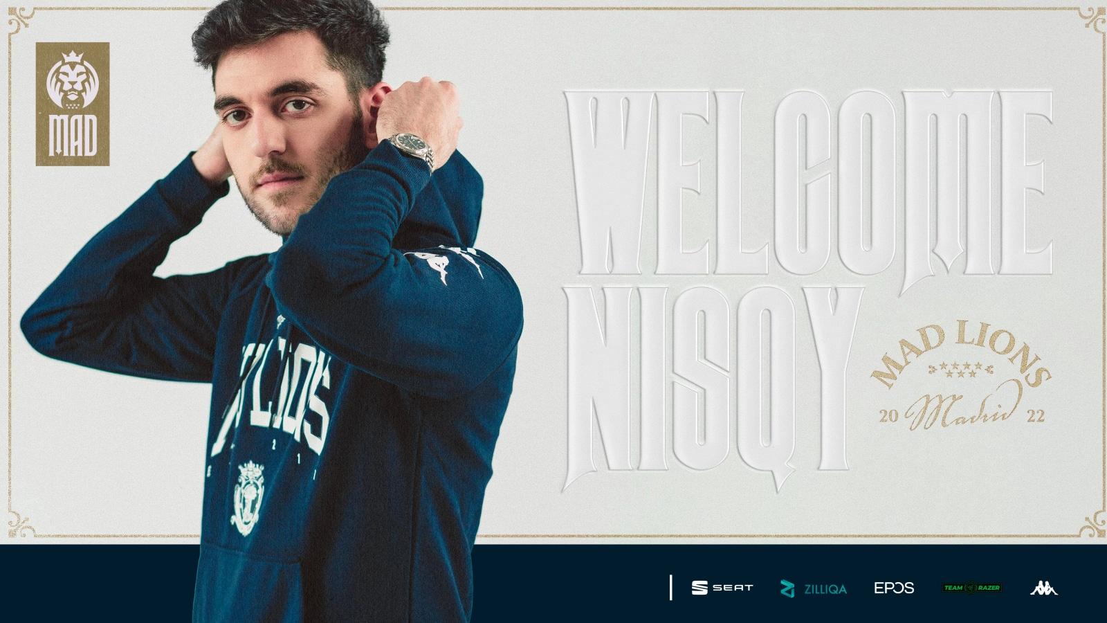 Nisqy joins MAD Lions