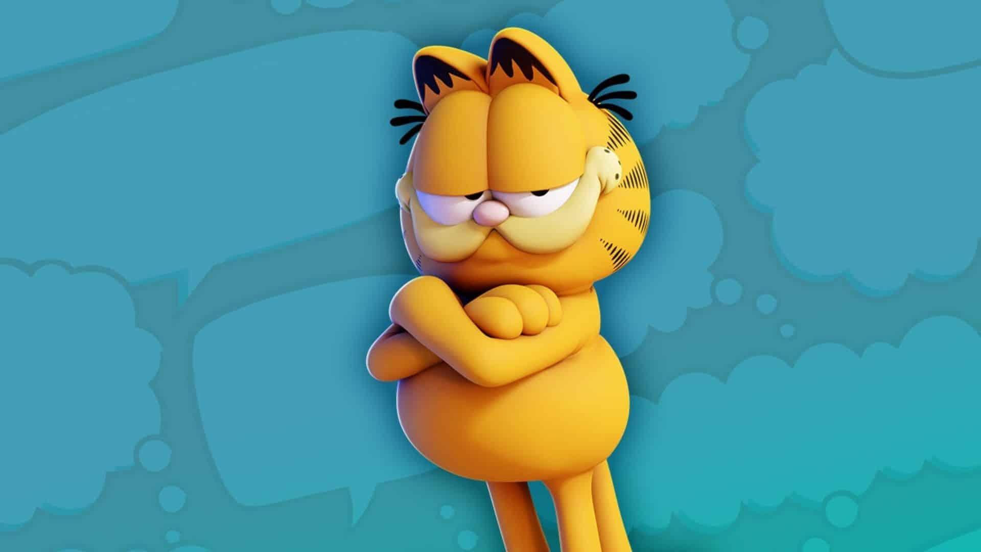 garfield posing in nickelodeon all star brawl