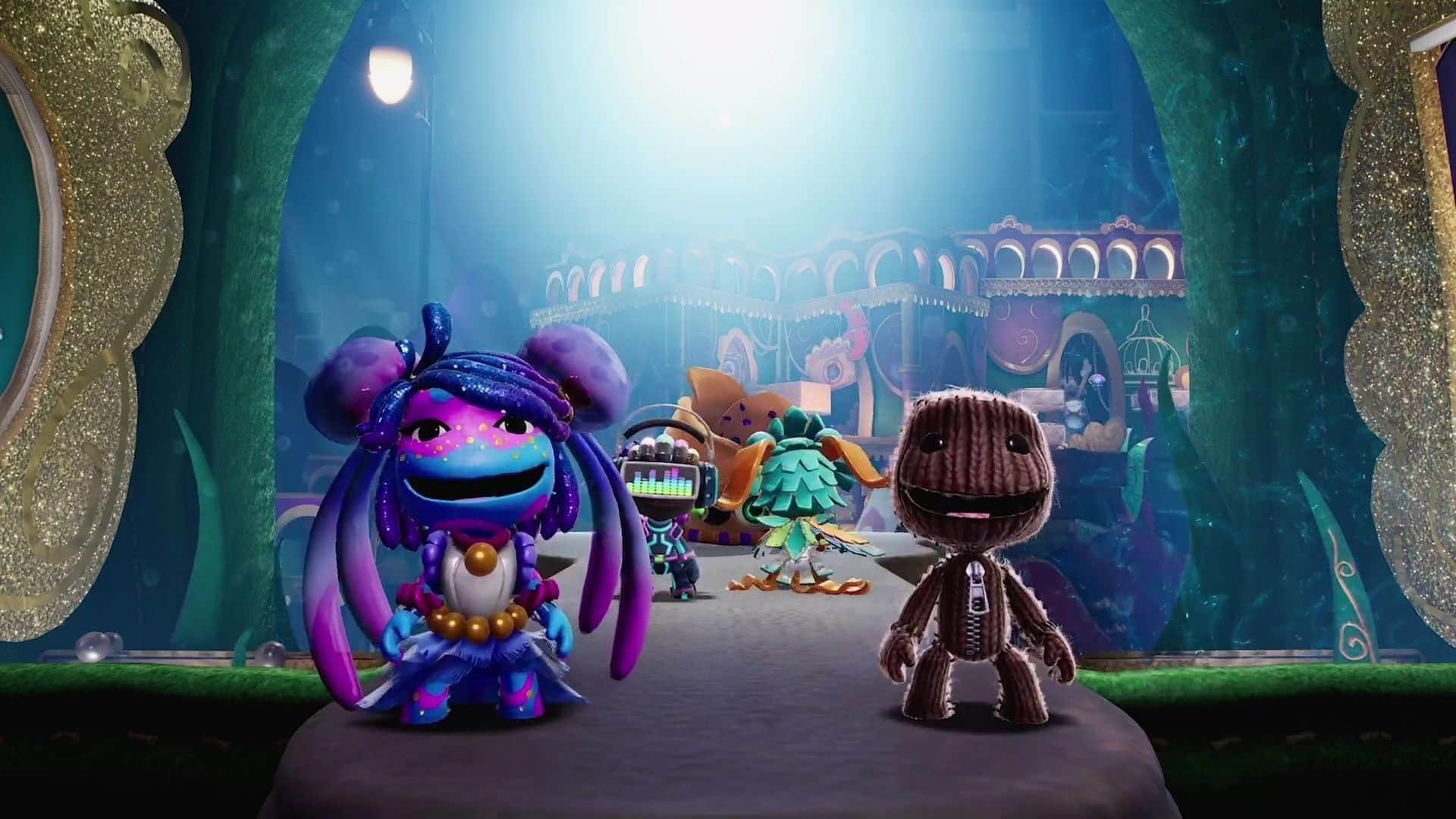 two sackboys next to each other