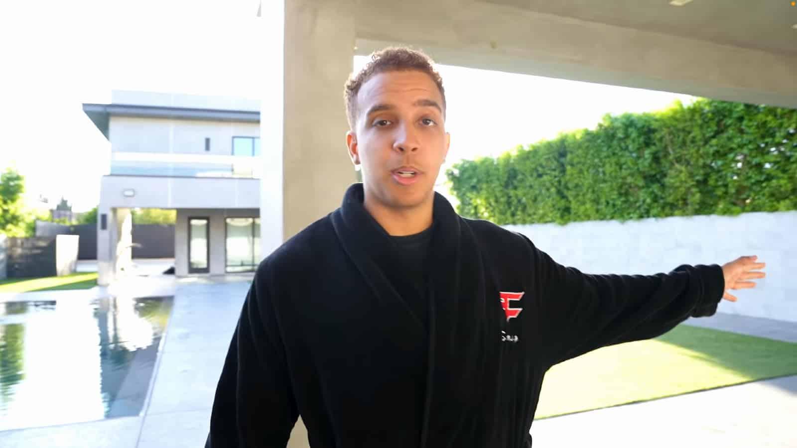 FaZe Swagg in new LA Mansion