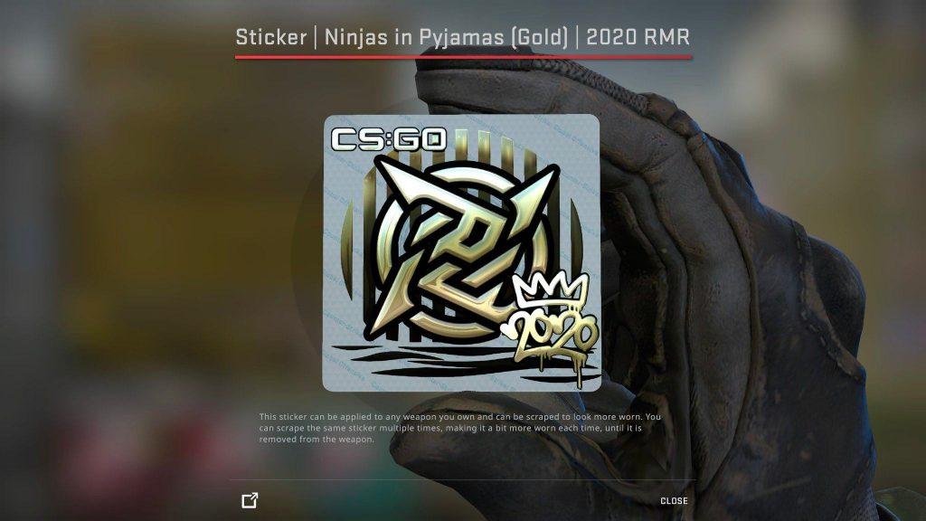 NiP 2020 rmr stickers