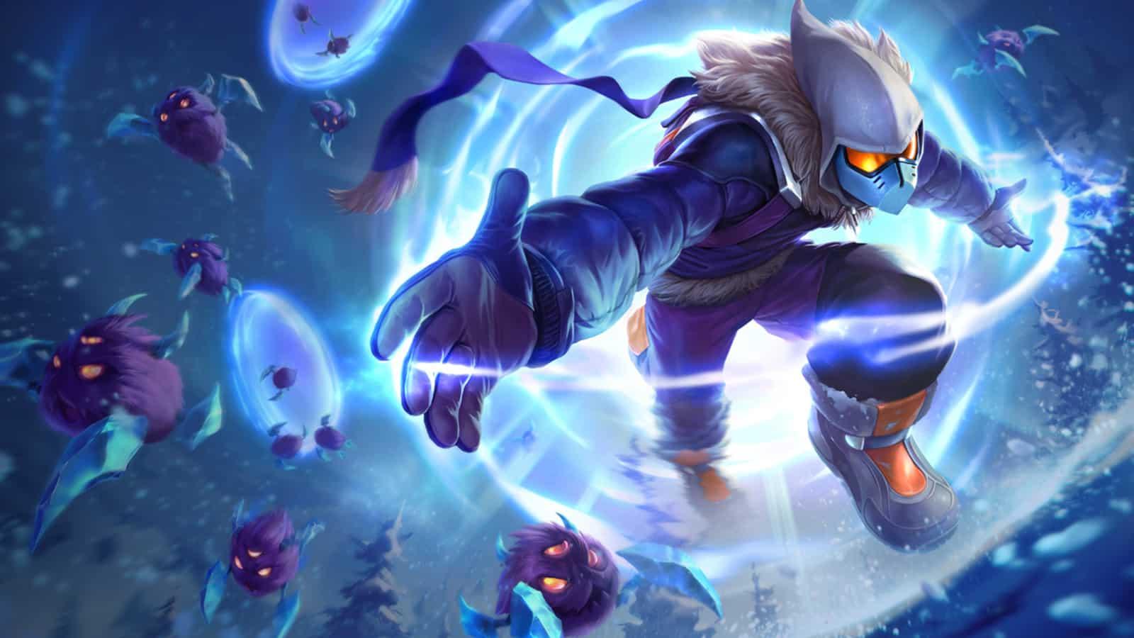 snow day malzahar league of legends blue