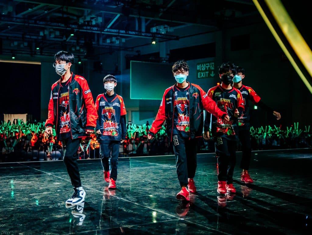 Saigon Buffalo on stage at MSI 2022