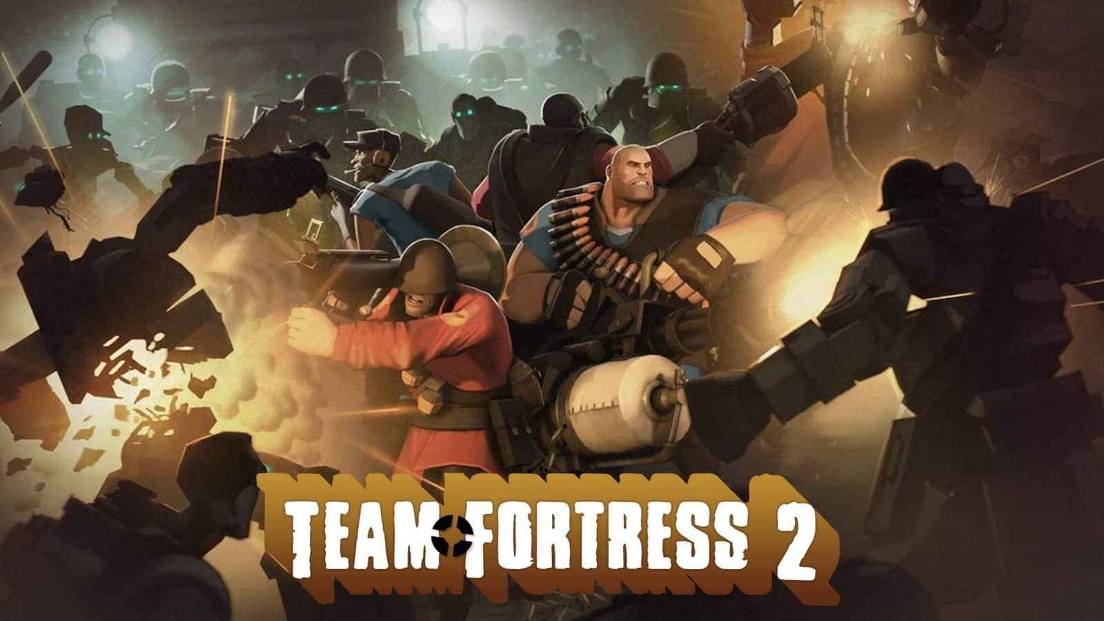 The cast of Team Fortress 2