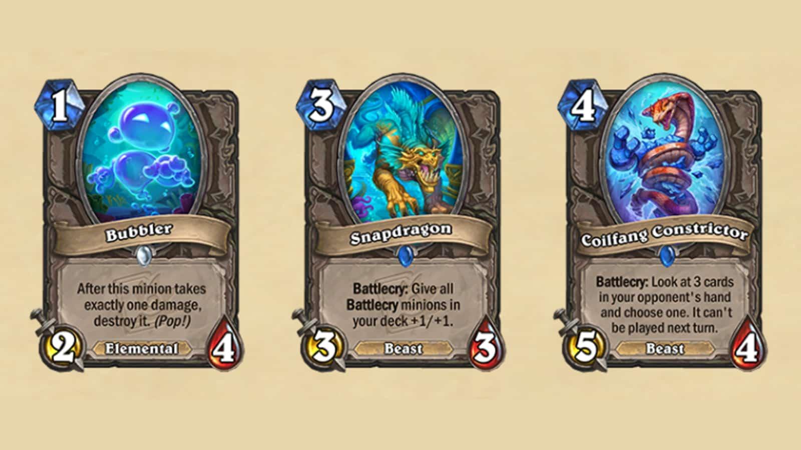 hearthstone cards