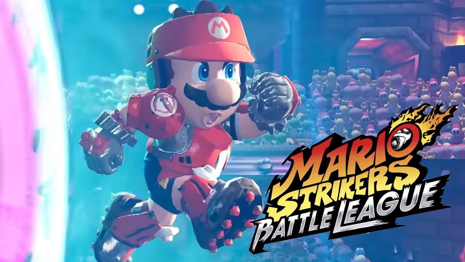 mario strikers battle league