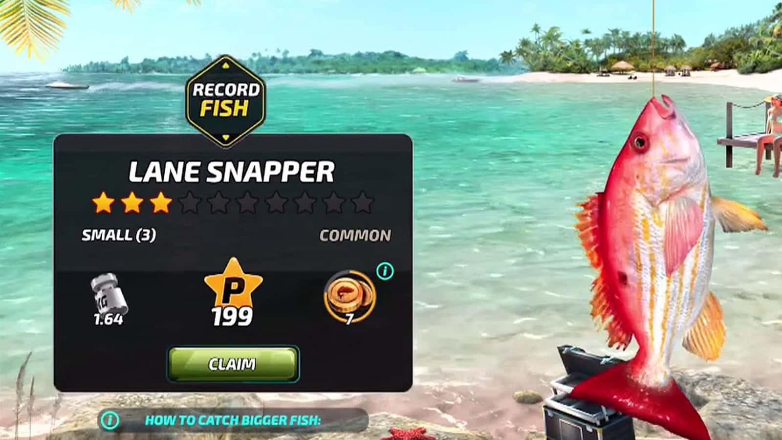 Fishing Clash codes gameplay