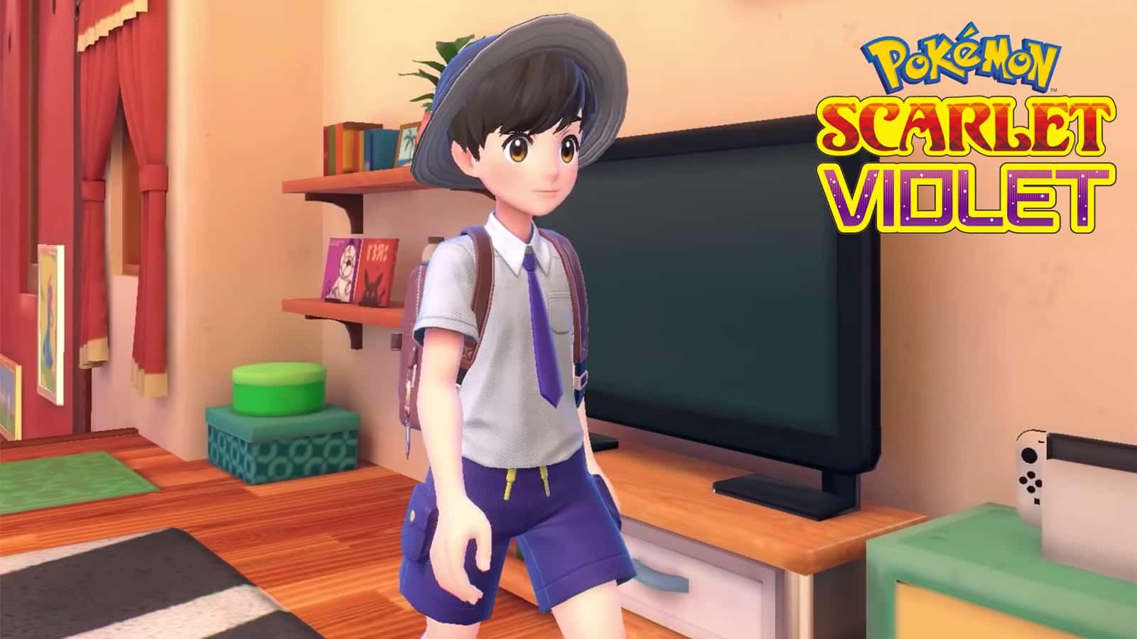 a screenshot from the Pokemon Scarlet and Violet trailer