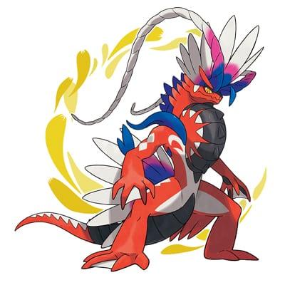 Koraidon in Pokemon Scarlet