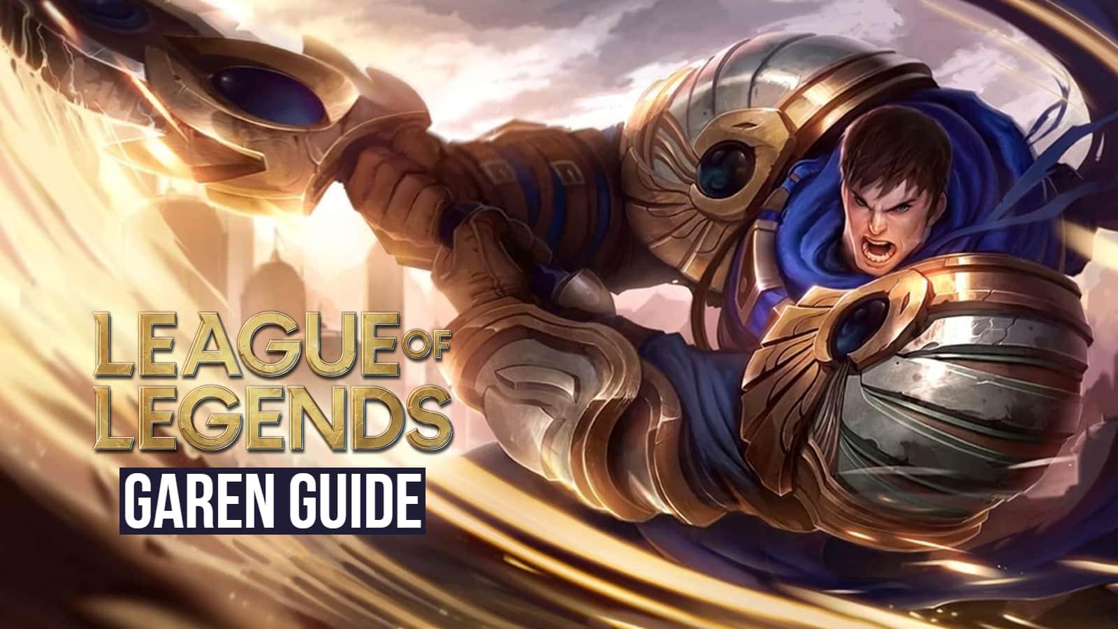 garen league of legends blue