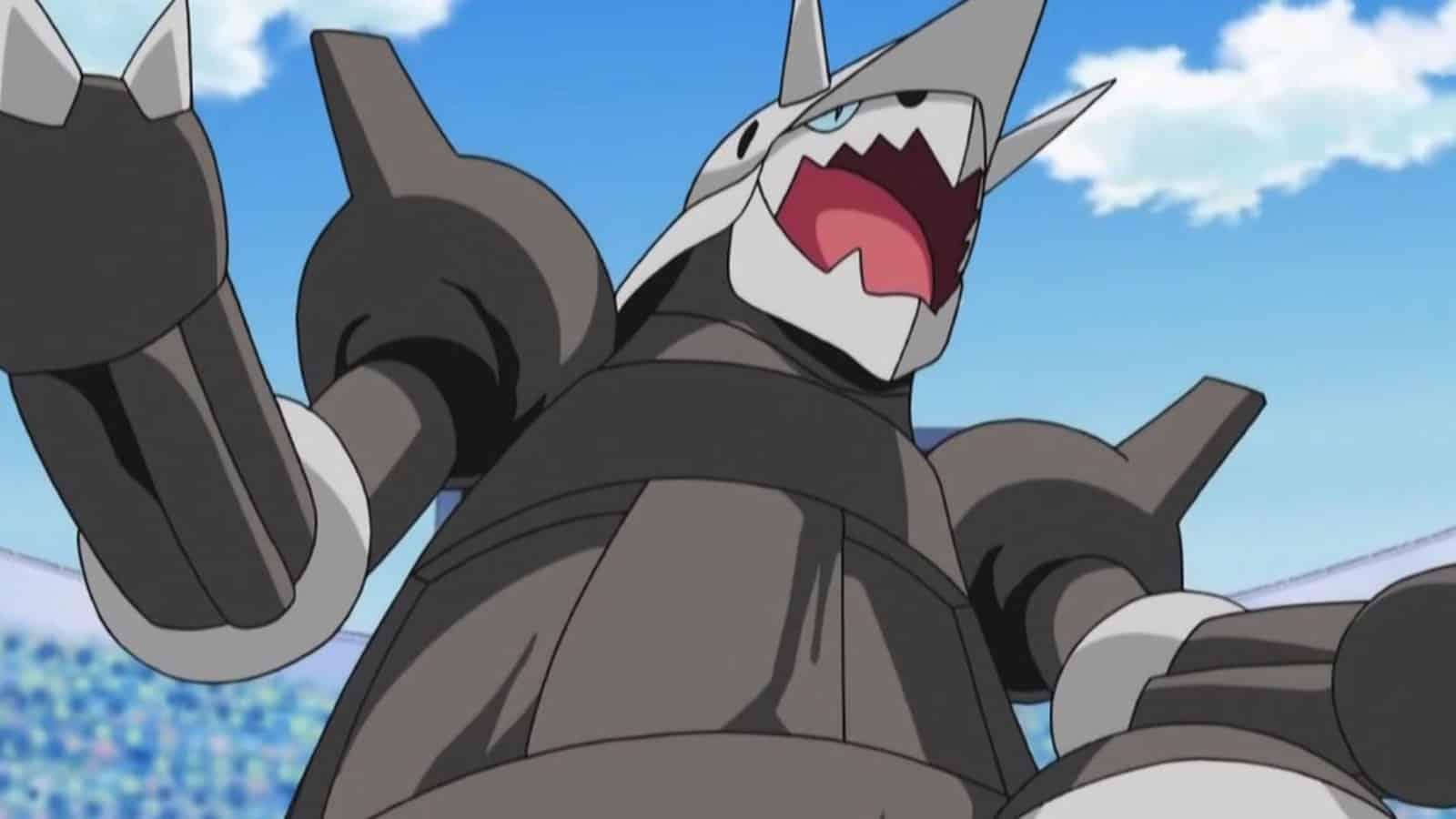 pokemon aggron steel/rock-type