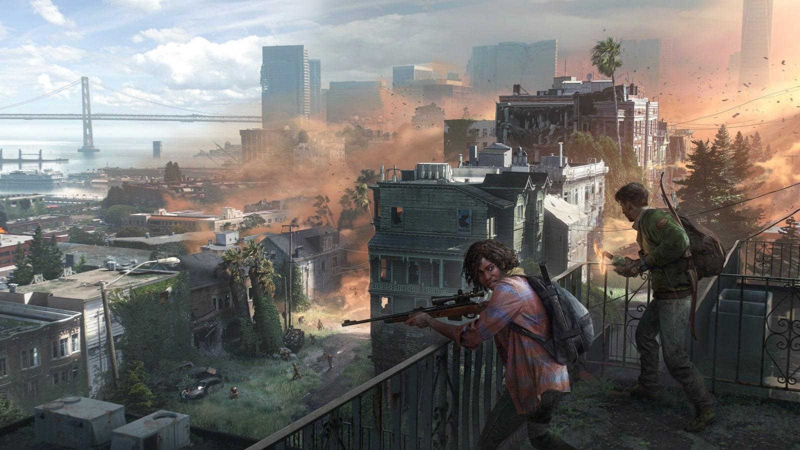 last of us multiplayer game concept art