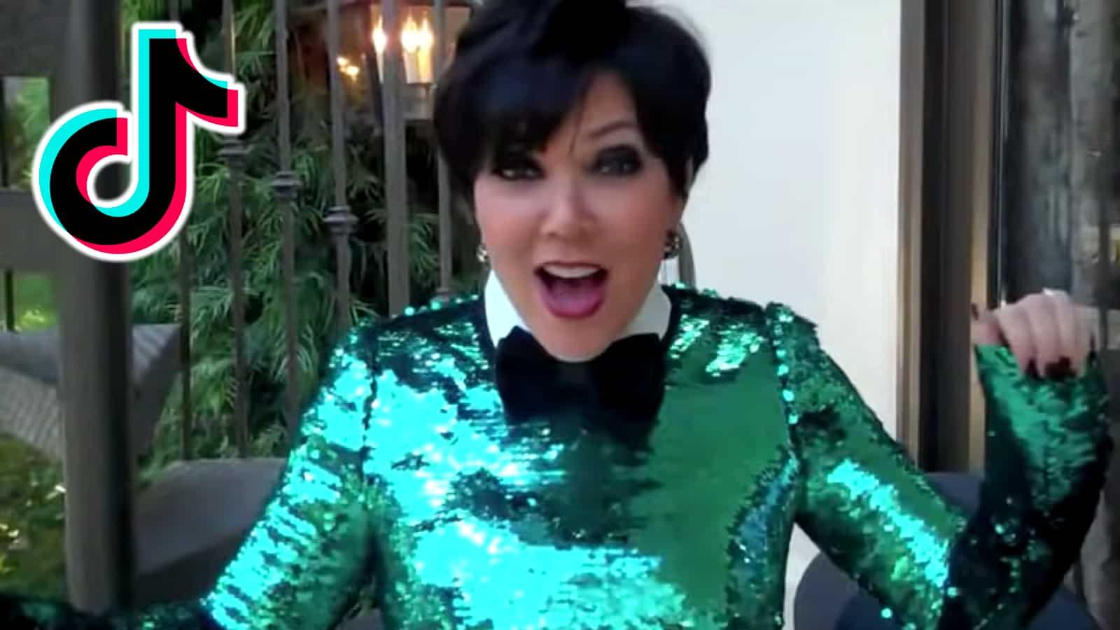 Kris Jenner dancing