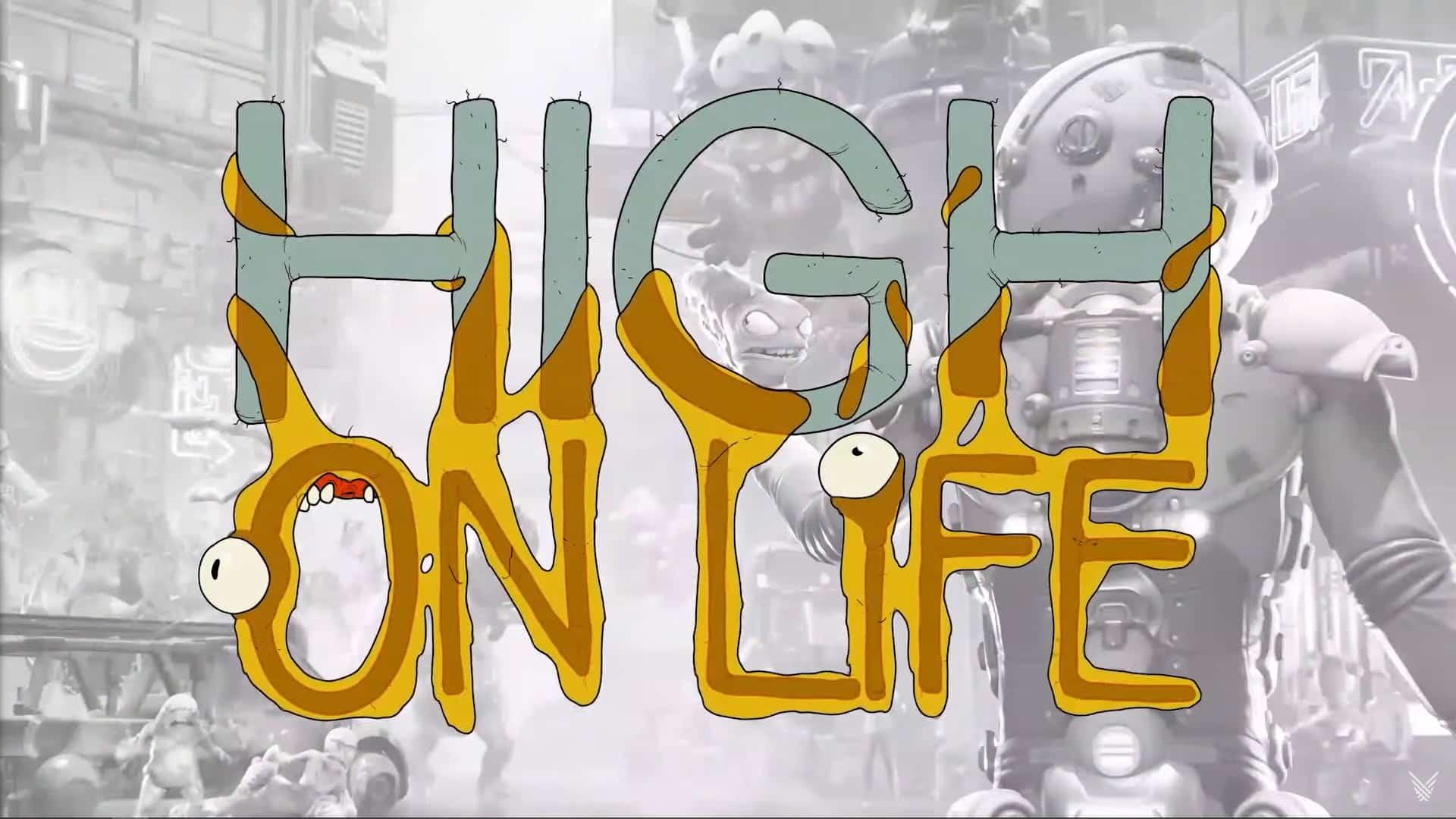 high on life key art