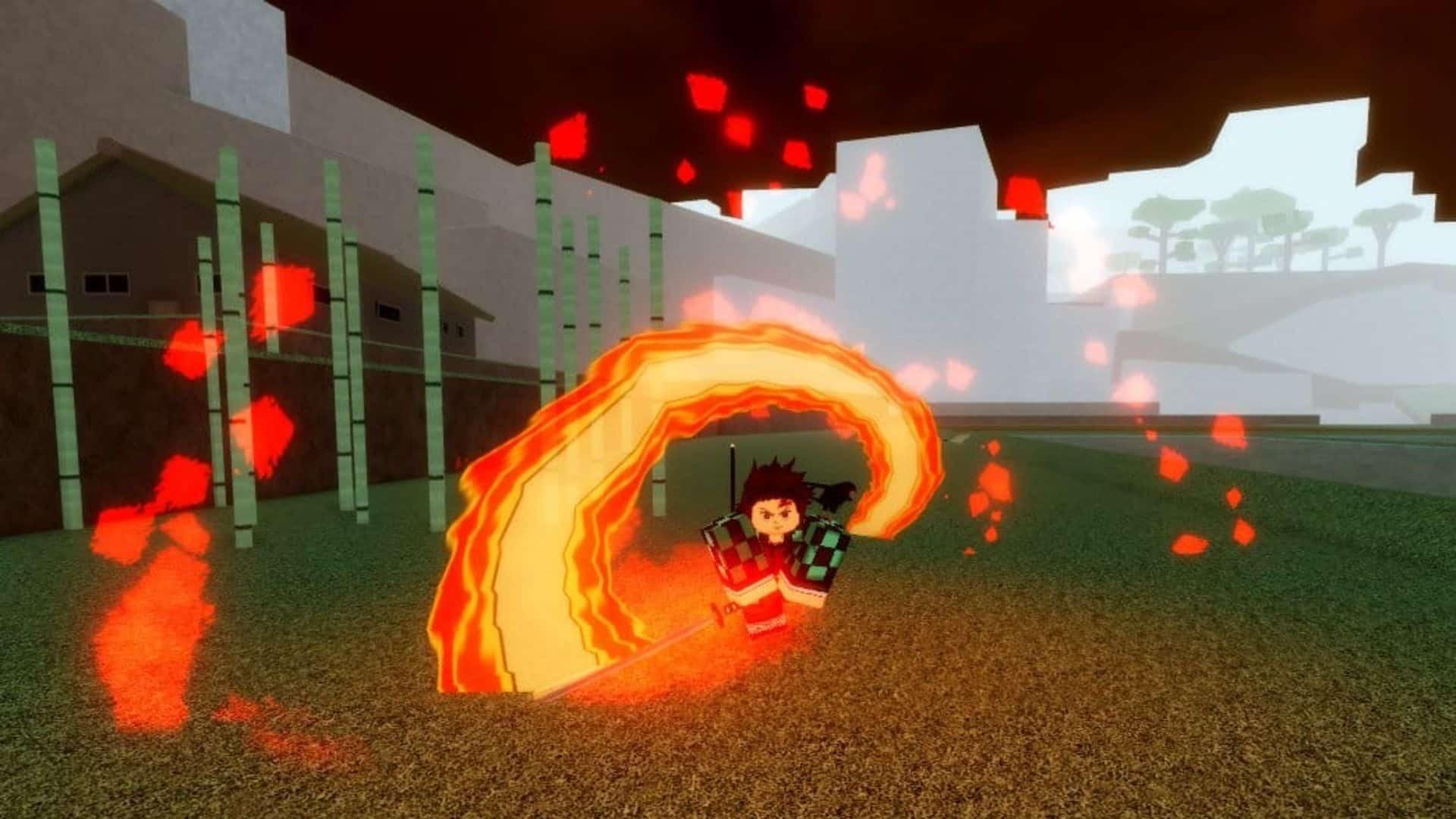 demon slayer roblox gameplay