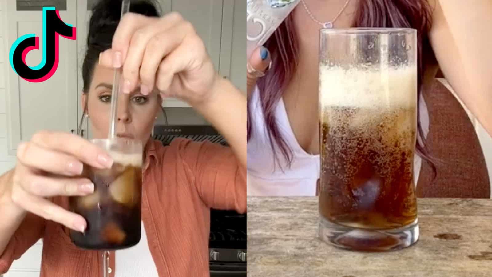 TikTokers making healthy coke