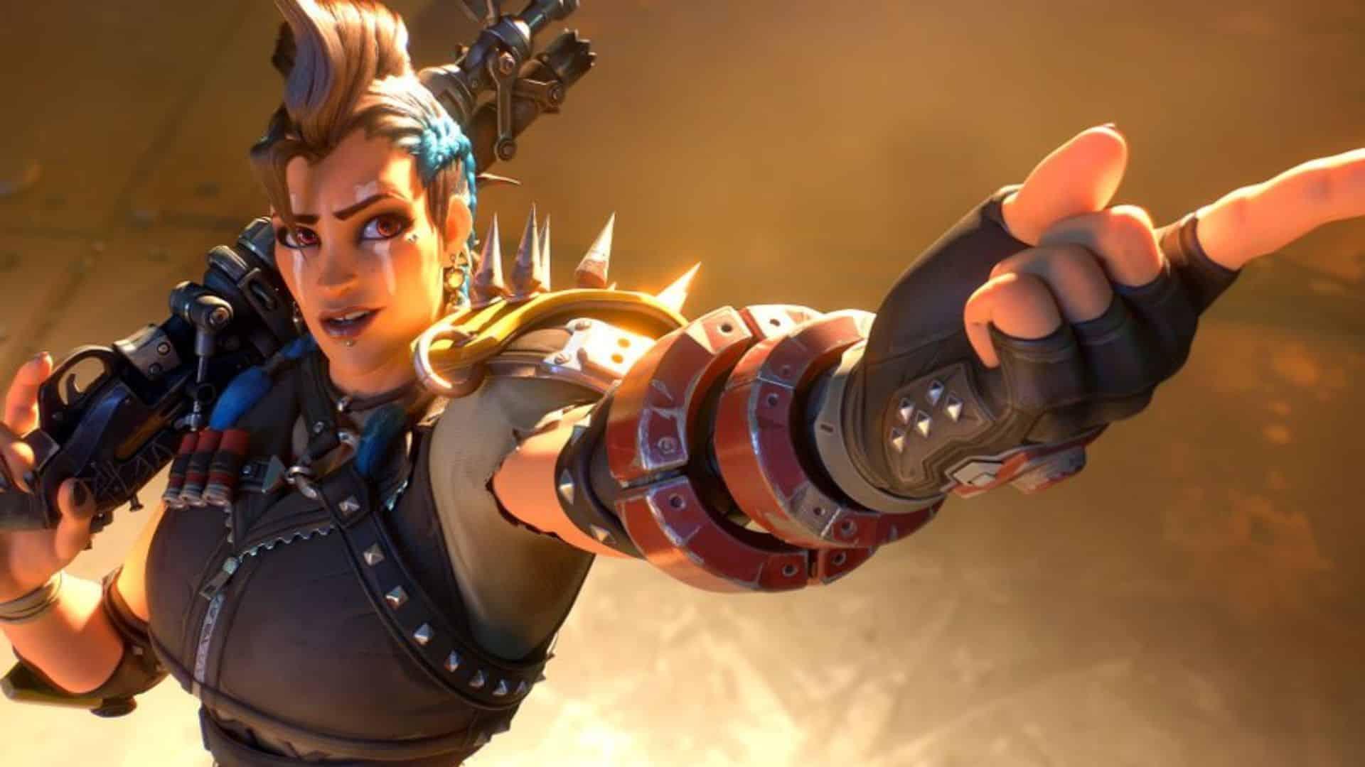 junker queen pointing in overwatch 2