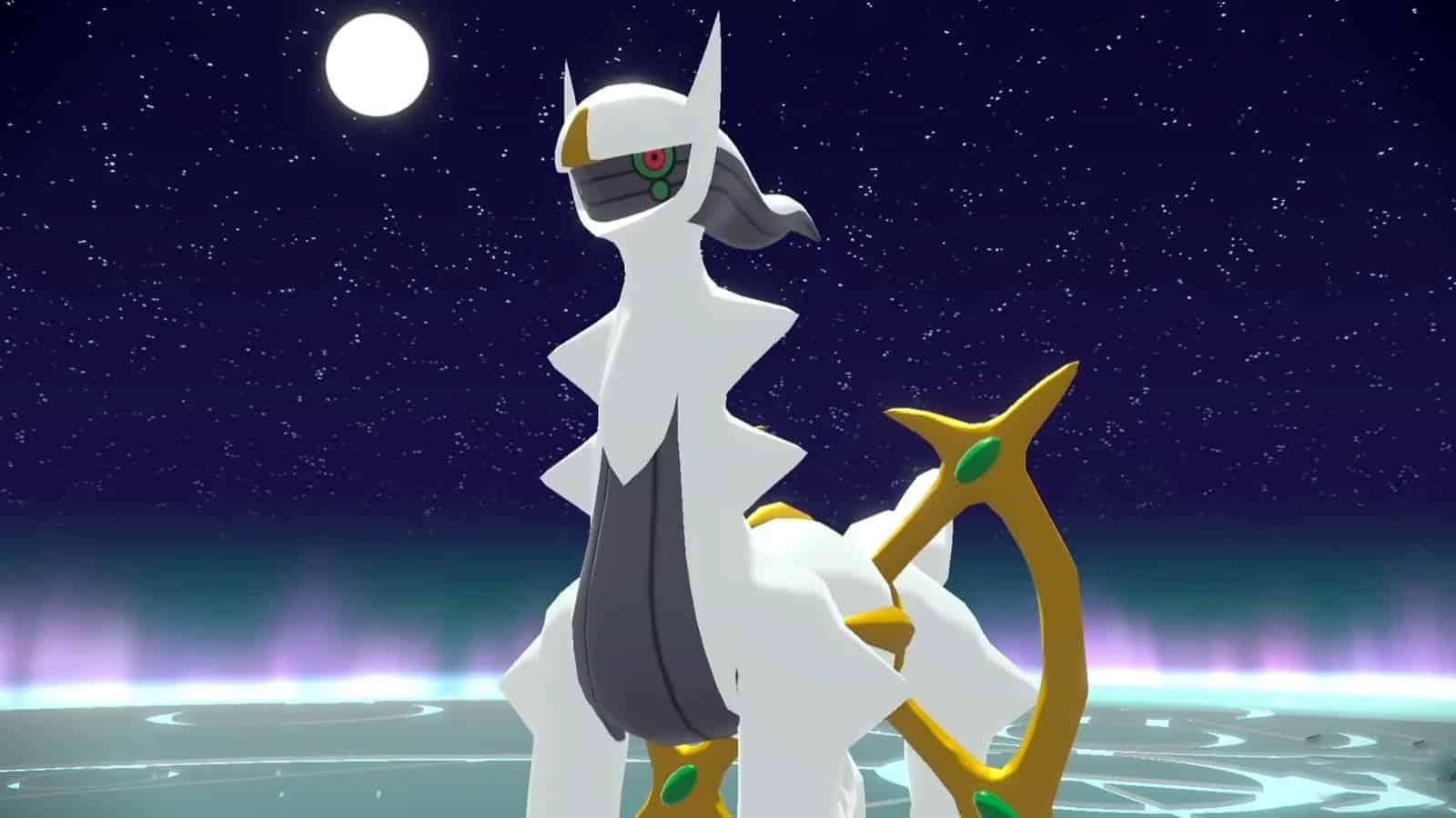 The strongest Pokemon Arceus