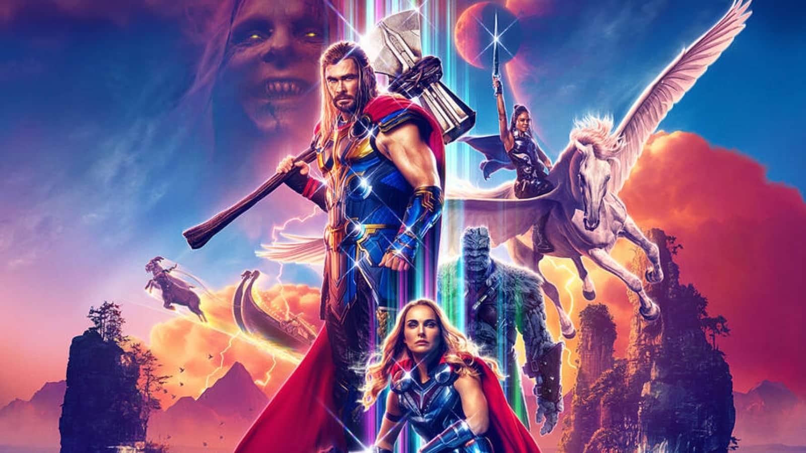 Thor: Love and Thunder poster