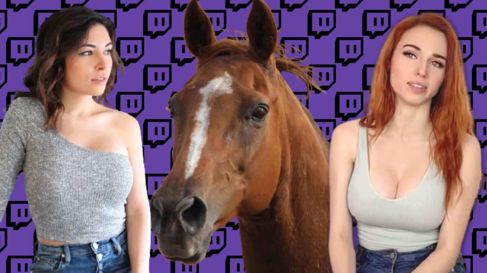 Alinity amouranth horse header image