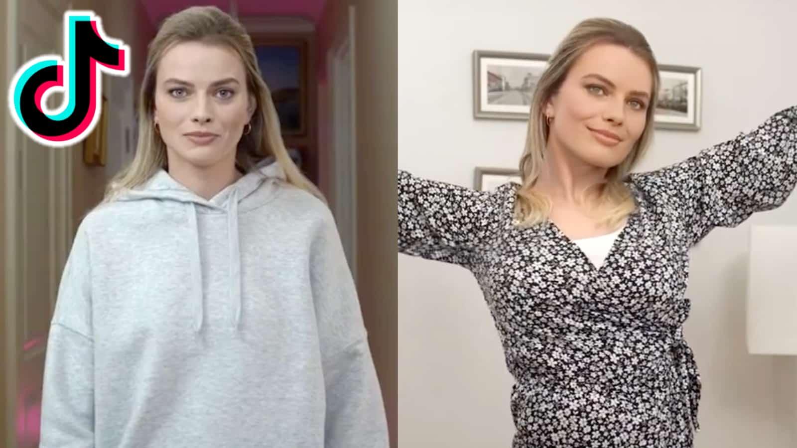 Margot Robbie deepfake on TikTok