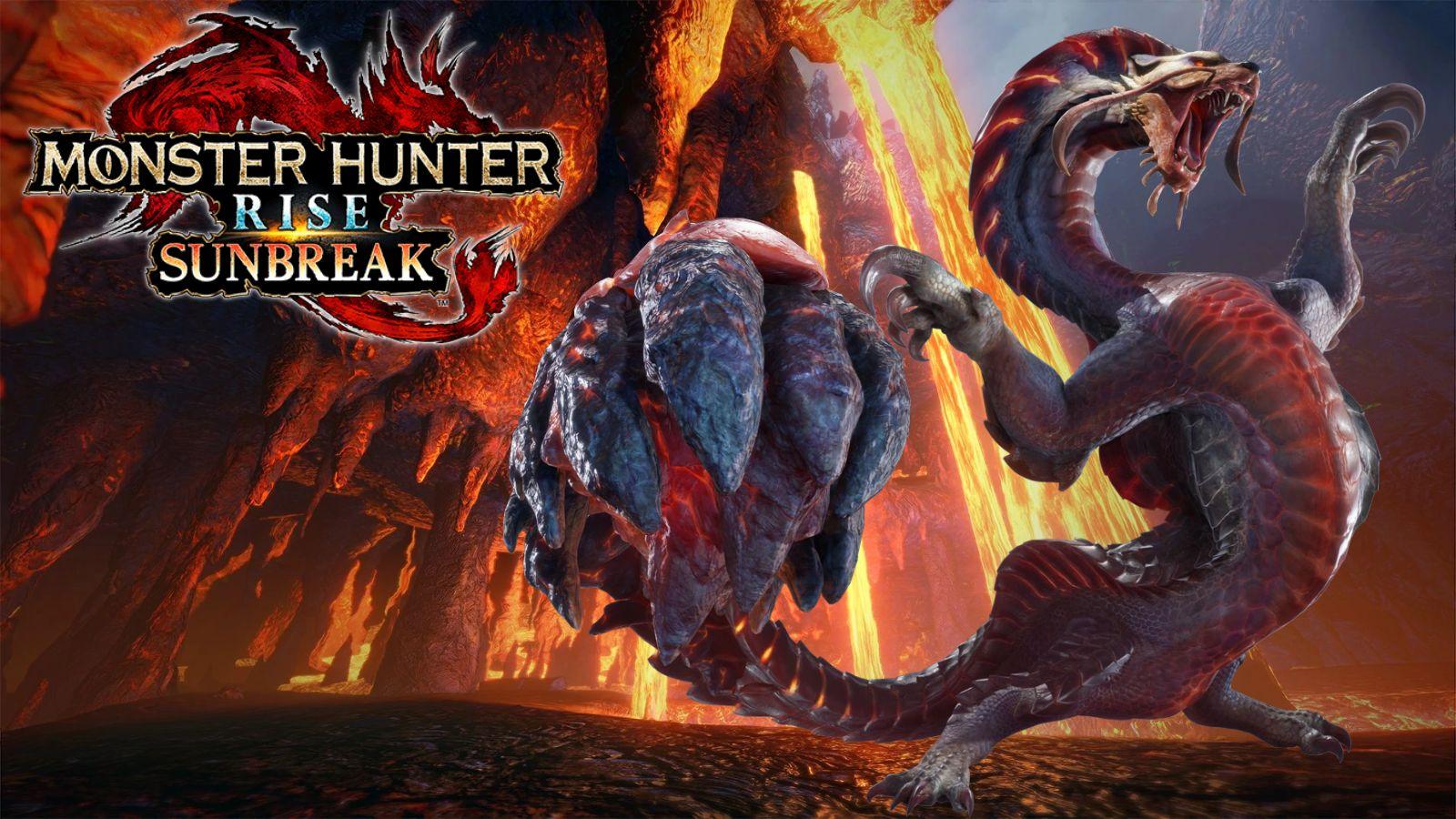 Magma Almudron Monster Hunter Rise Sunbreak