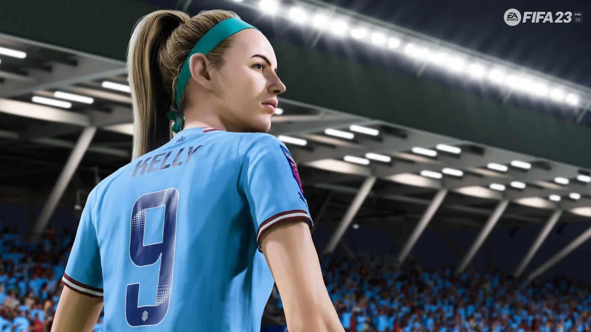 chloe kelly looking around in fifa 23