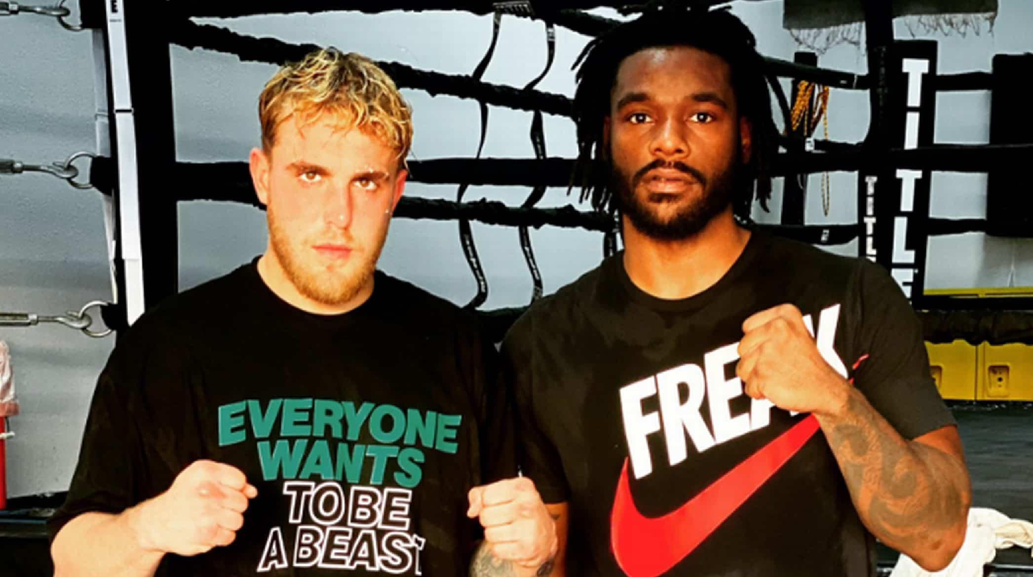 Jake Paul and Hasim Rahman