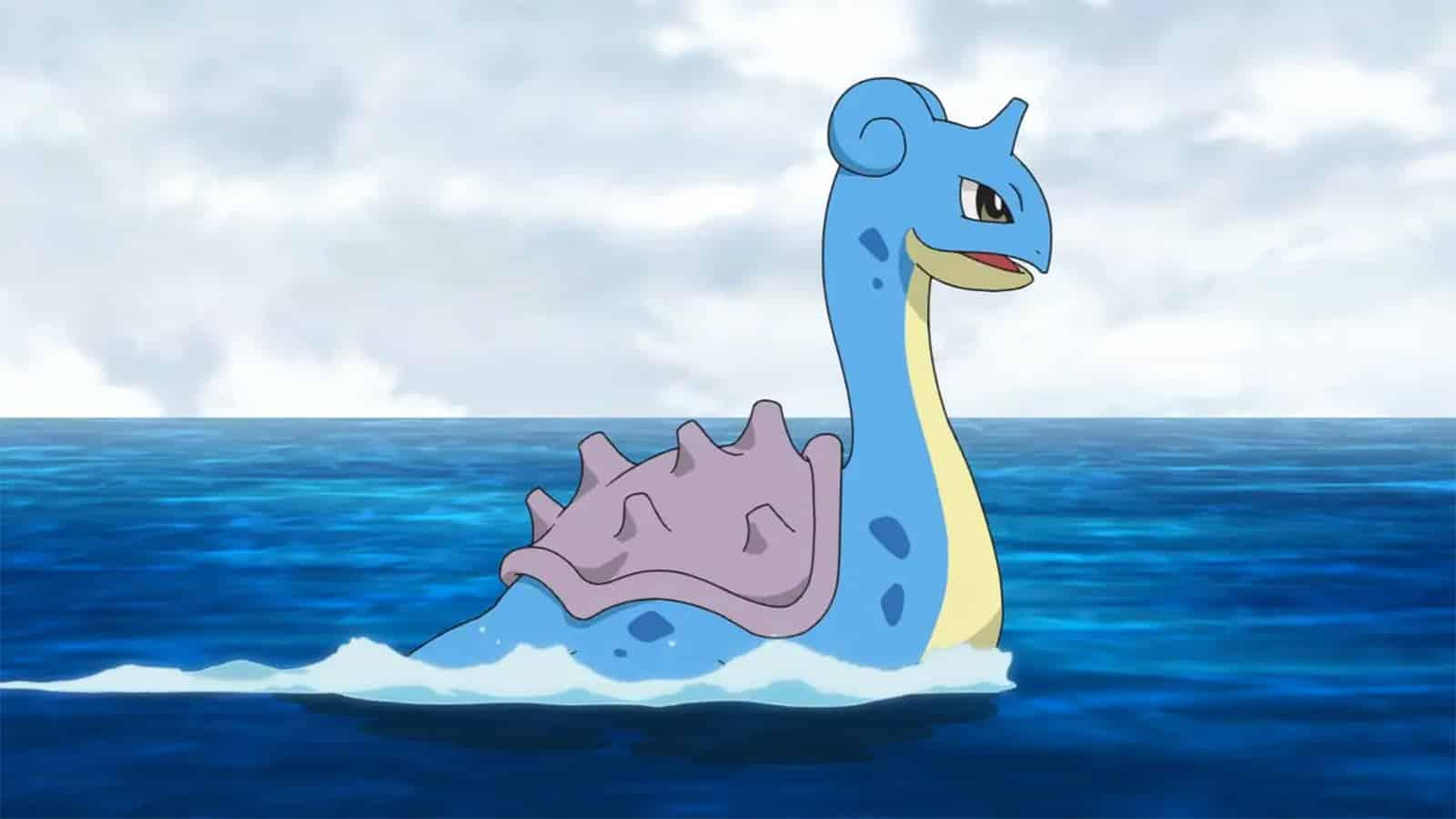 Lapras in the Pokemon anime