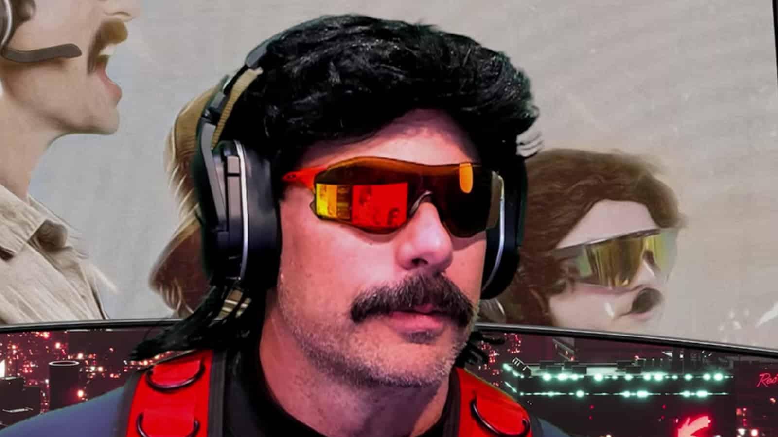 Dr Disrespect on stream