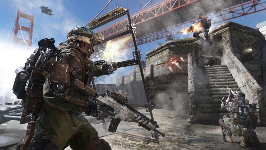 COD Advanced Warfare characters jumping