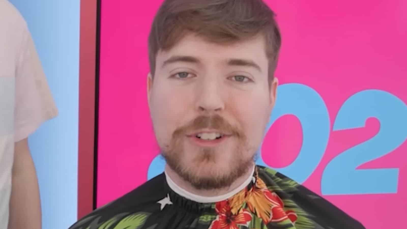 MrBeast before going bald