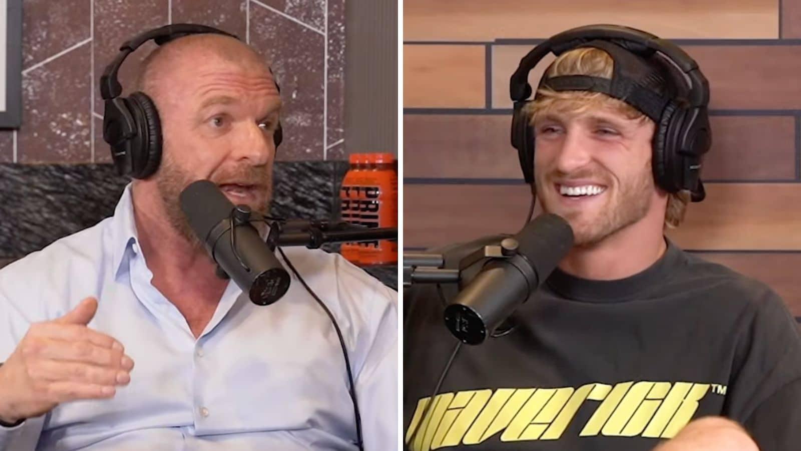 triple h on logan pauls podcast