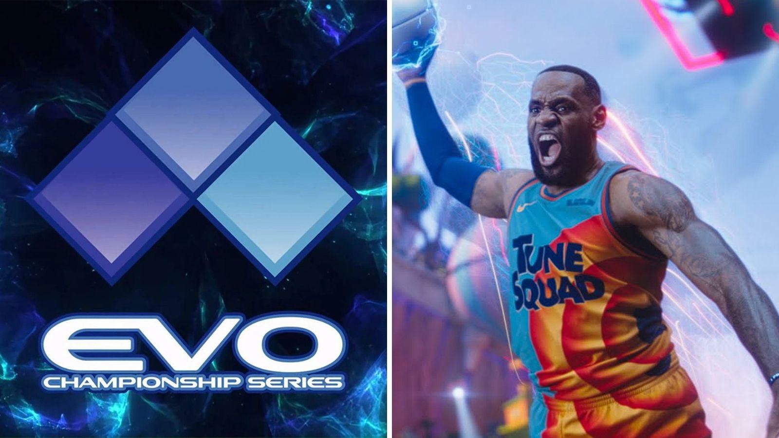 evo championship 2022 lebron james space jam 2