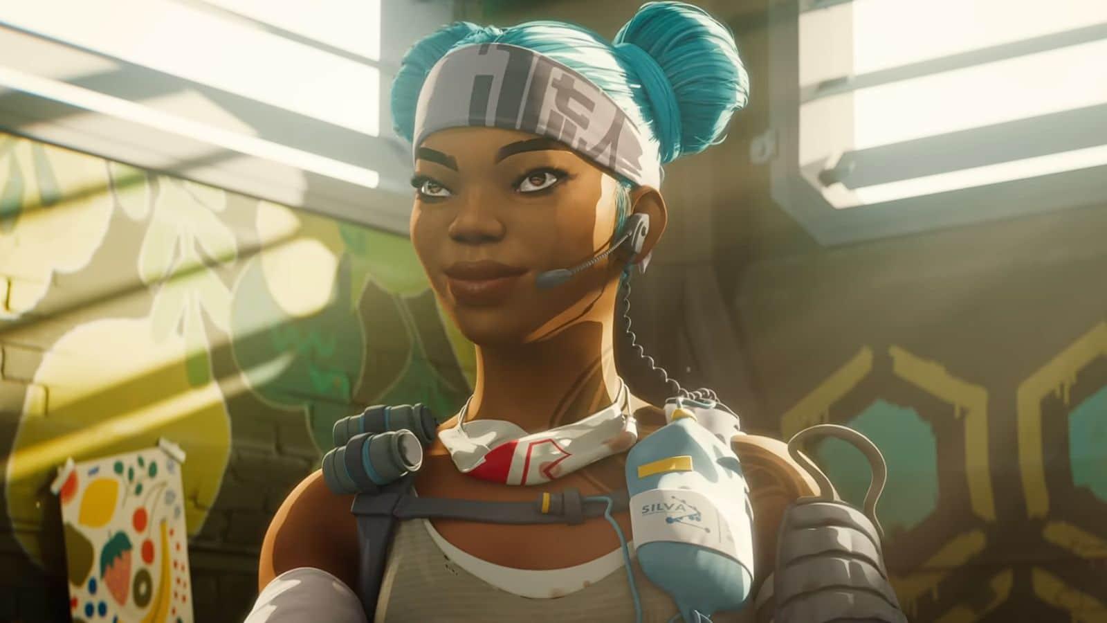 apex legends lifeline smiling header