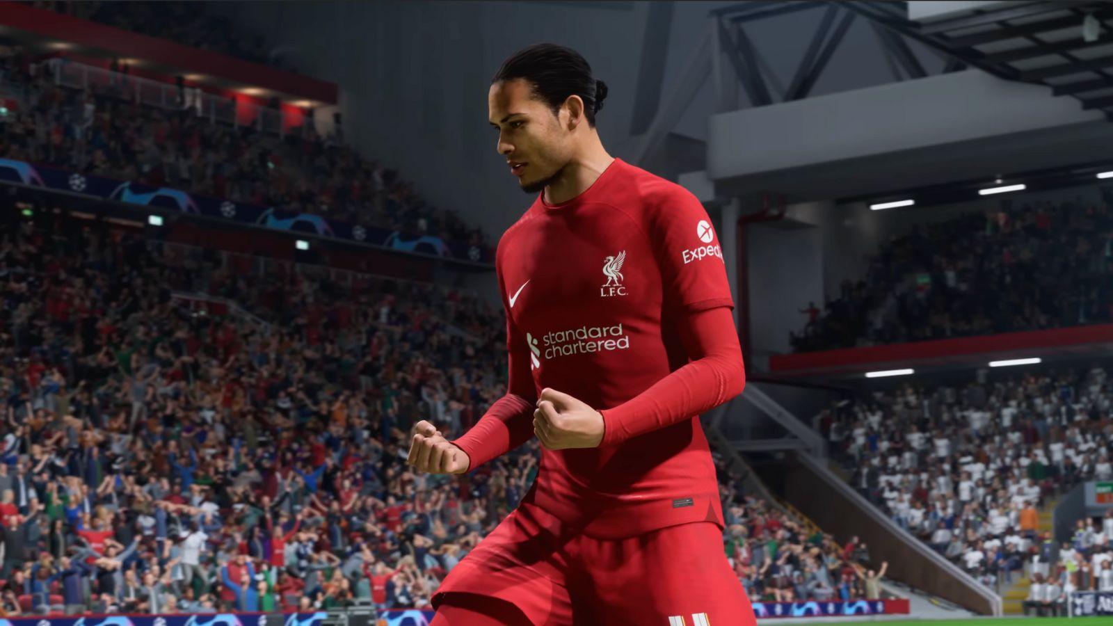 Van Dijk in FIFA 23