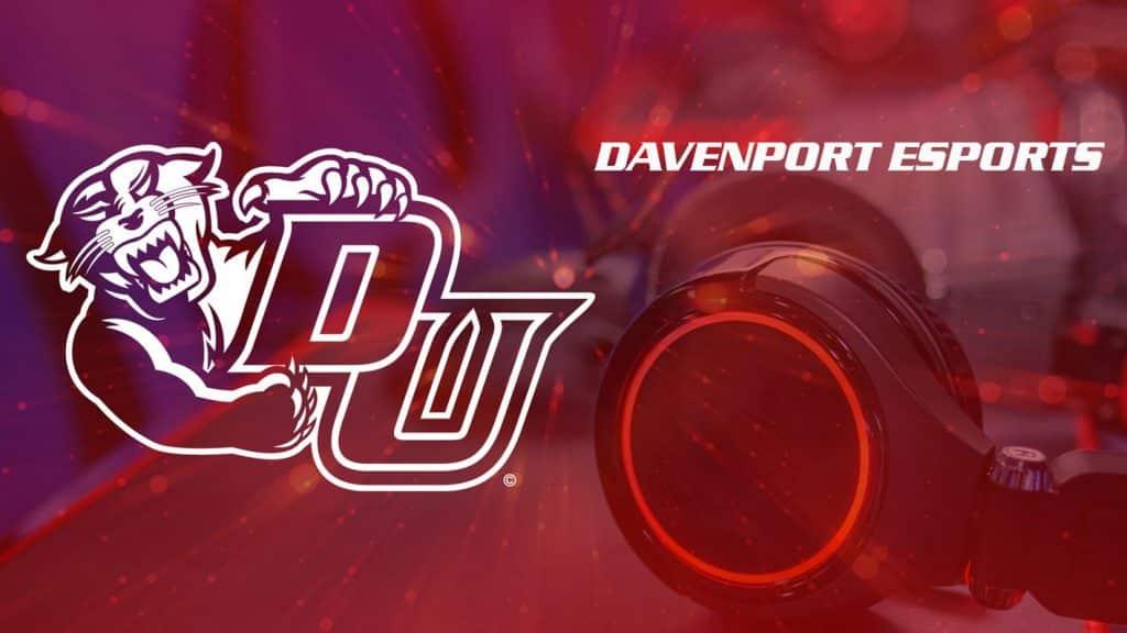 Davenport University esports graphic