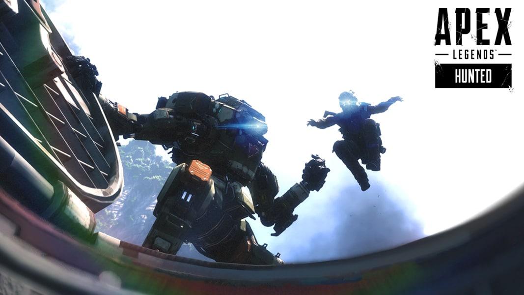 Titanfall 2 mission with Apex Season 14 logo