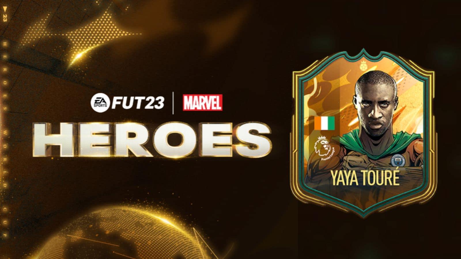 fifa 23 marvel superhero card yaya toure